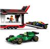 LEGO City F1 Truck with RB20 & AMR24 F1 Cars Toy Racing Transporter Set