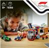 LEGO City F1 Truck with RB20 & AMR24 F1 Cars Toy Racing Transporter Set