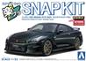 Aoshima 1/32 SNAP KIT #03-MJ, NISSAN R35 GT-R 2024 (Midnight Purple) Model Kit | No Glue Needed | Snap by Hand