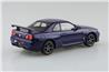 Aoshima 1/32 SNAP KIT Nissan R34 Skyline GT-R (Midnight Purple III)