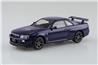 Aoshima 1/32 SNAP KIT Nissan R34 Skyline GT-R (Midnight Purple III)