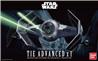 BANDAI Hobby 1/72 TIE Advanced x1 Fighter "STAR WARS" Model kit