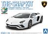 Kit de montage Aoshima 1/32e n° 12-A Lamborghini Aventador S (blanc perle)