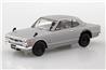 Aoshima 1/32 SNAP KIT #16-SV Nissan C10 Skyline 2000GT-R(Silver)