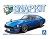 Aoshima 1/32 Snap Kit #15CU-BE Nissan S30 Fairlady Z custom Blue