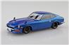 Aoshima 1/32 Snap Kit #15CU-BE Nissan S30 Fairlady Z custom Blue