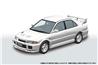 Aoshima SNAP KIT Nissan CE9A LANCER GSR Evolution Ⅲ 1995 Scotia White