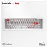 LeleLab SupSup-SuperX White Keycaps Set