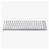 Clavier mécanique bas de profil Lofree Flow2, Argent argenté