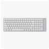 Clavier mécanique bas de profil Lofree Flow2, Argent argenté