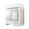 DeepCool CL660 WH ATX Hypersplit Tower PC Case, White