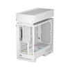 DeepCool CL660 WH ATX Hypersplit Tower PC Case, White