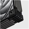 Sudokoo MACH120 120mm Regular Case Fan 3-Pack Black