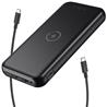 Choetech 10000mAH Wireless QC & PD 18W Power Bank, 50cm C to C Cable