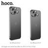HOCO Film de lentille en métal 3D Eagle eye pour iPhone 13 mini, noir