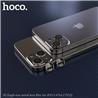 HOCO Film de lentille en métal 3D Eagle eye pour iPhone 13 mini, noir