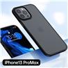 Benks hybride PC+TPU - Étui pour iPhone 13 Pro Max de 6,7 po - Noir