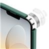 BENKS (Cube) - Étui protecteur souple pour iPhone 13 6,1 po vert