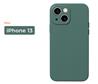 BENKS (Cube) - Étui protecteur souple pour iPhone 13 6,1 po vert