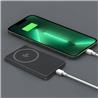 iCAN 10000mAh Magnetic Power Bank, Space Grey