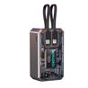 10000mAh 22.5W Transparent Portable Intelligent Real-time Screen Displ