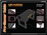 Bureau de jeu DragonWar RGB