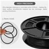 Sunlu 1,75 mm, 0,5 kg/bobine, filament flexible TPU (noir)