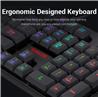 Redragon S107 3-in-1 Combo, 104 Key Gaming Keyboard, Black with Red