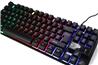 iCAN 87 Key Rainbow Backlit Gaming Keyboard with 6 Anti-ghosting Keys(Open Box)