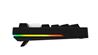 DAREU EK75-B Wired Rainbow Backlight Mechanical Keyboard with Linear Switches,Black