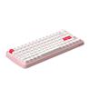 DAREU Z82 Tri-mode 2.4G Wireless/Bluetooth Mechanical Keyboard Customized Silence Linear Switch Scroll Knob White Backlight ...