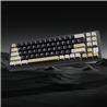 Yunzii AL71 Clavier de jeu en aluminium RVB à trois modes, Noir(Open Box)