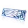 Yunzii AL71 Tri-mode Aluminum RGB Gaming Keyboard Blue Colour