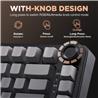 Yunzii B75 Wired RGB Black Gaming Keyboard Pre-lubed Tactile Switch(Open Box)