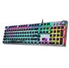 AULA F2088 Typewriter Style Mechanical Gaming Keyboard Blue Switches(Open Box)