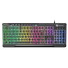 ONIKUMA G32 Matte Black Wired Gaming Keyboard RGB Backlit