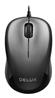 Delux M131BU Black Wired Optical Mouse, 3 Buttons,1000 DPI