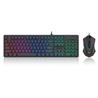 Redragon S107-RGB Wired Membrane Gaming Keyboard & Mouse 2-in-1 Combo(Open Box)