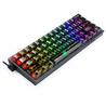 Redragon K617-CTB Wired 60% Crystal RGB Mechanical Gaming Keyboard
