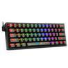 Redragon K617-CTB Wired 60% Crystal RGB Mechanical Gaming Keyboard