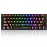 Redragon K617-CTB Wired 60% Crystal RGB Mechanical Gaming Keyboard