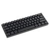 iCAN 60% Black Wired Mechanical RGB Gaming Keyboard, Linear Red Switch