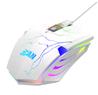 iCAN CM630U Wired White RGB Gaming Mouse, 7200 DPI, 6 Buttons(Open Box)