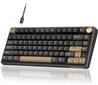 iCAN R75 81 Keys Wired RGB Mechanical Gaming Keyboard, Gasket Design