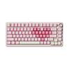 Yunzii B75 PRO Tri-Mode Pink + White 75% Knob Mechanical Keyboard