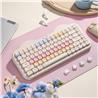 YUNZII C75 75% Wireless Mechanical Keyboard, Hot Swap Creamy Keyboard