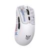 Souris de jeu sans fil tri-modale ONIKUMA DM01 blanche avec autocollan