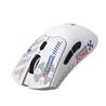 Souris de jeu sans fil tri-modale ONIKUMA DM01 blanche avec autocollan