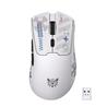 Souris de jeu sans fil tri-modale ONIKUMA DM01 blanche avec autocollan