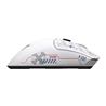 Souris de jeu sans fil tri-modale ONIKUMA DM01 blanche avec autocollan